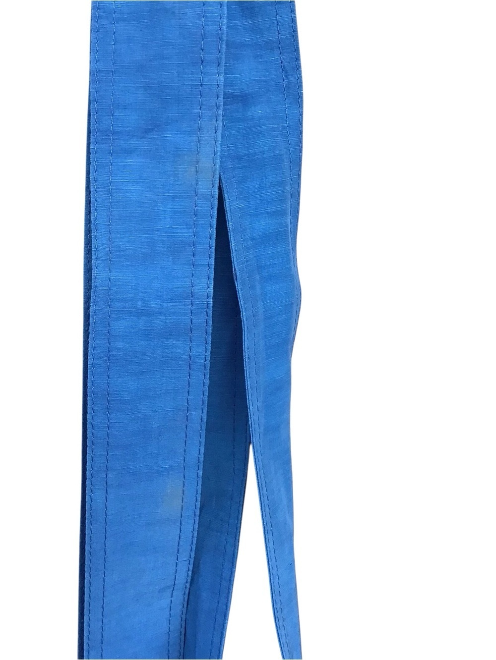 Lafayette 148 New York Blue Lagenlook Zippered Jacket - Picture 8 of 10